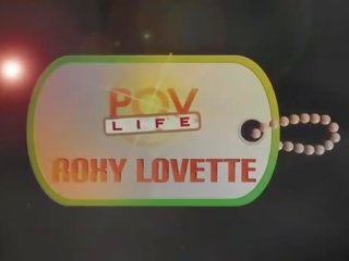 Povlife prírodné kozy blondýna roxy lovette pov bange