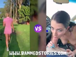 Bnds video&colon; golfové girls&colon; gabbie povozník vs alex coal