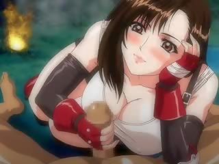 Tifa lockheart anime výstřik