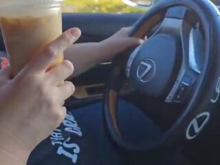 I Asked A Stranger On The Side Of The Street To Jerk Off And Cum In My Ice Coffee &lpar;Public Masturbation&rpar; Outdoor Car dirty film